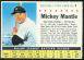 1961 Post #  4 Mickey Mantle [COM] (Yankees)