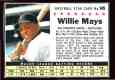 1961 Post #145 Willie Mays [BOX] (Giants)