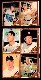 1962 Topps  [p] (2) Un-Cut PANELS - 4-Card and 2-Card