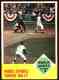 1963 Topps #144 World Series Game 3 - Roger Maris (Yankees vs Giants)