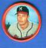 1963 Salada Coins # 28 Eddie Mathews (Braves)