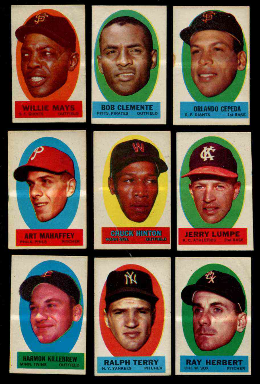 1963 Topps Peel-Offs 'Instructions-Back' - Willie Mays (Giants) Baseball cards value