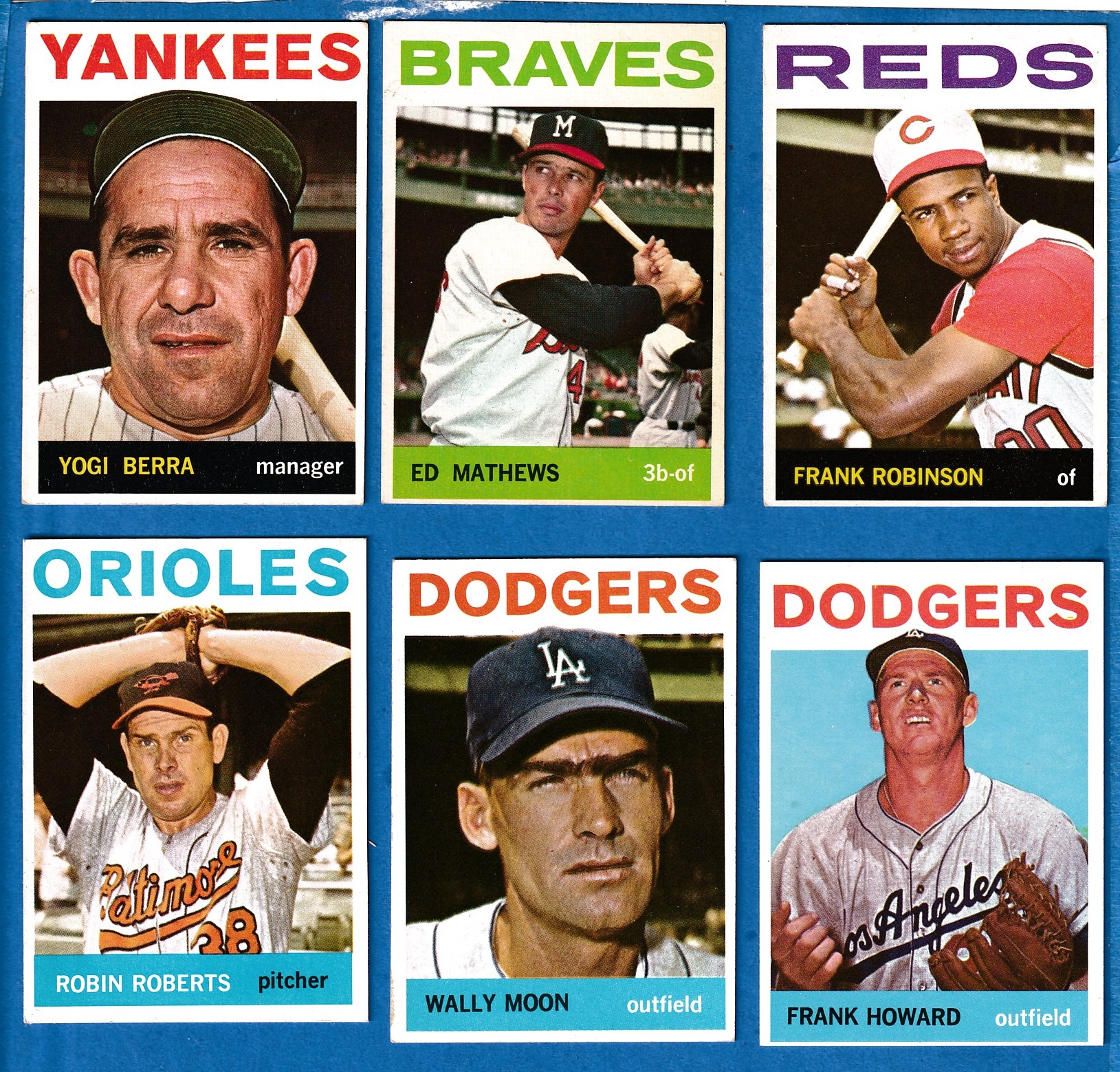 1964 Topps #260 Frank Robinson [#r] (Reds) Baseball cards value