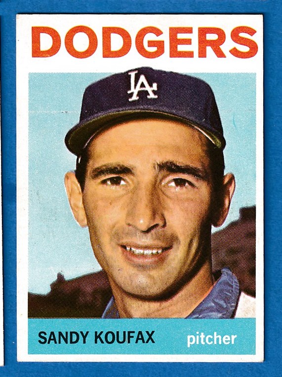 1964 Topps 200 Sandy Koufax Dodgers 