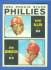 1964 Topps #243 Richie Allen ROOKIE w/John Hernstein (Phillies)