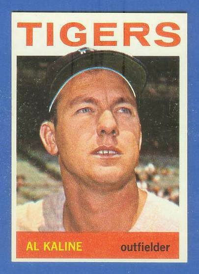 1964 Topps #250 Al Kaline [#] (Tigers) Baseball cards value