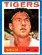 1964 Topps #250 Al Kaline [#] (Tigers)