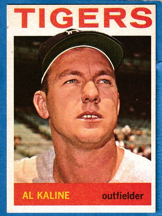 1964 Topps #250 Al Kaline [#] (Tigers) Baseball cards value