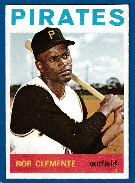 1964 Topps #440 Roberto Clemente [#] (Pirates) Baseball cards value