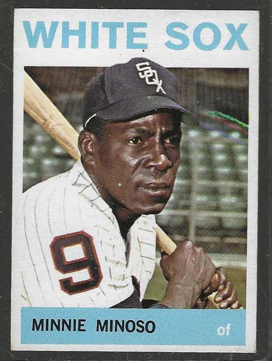 1964 Topps #538 Minnie Minoso SCARCE SHORT PRINT (White Sox,HOF) Baseball cards value