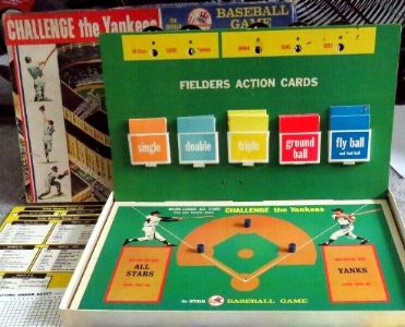  1964/65 Challenge the Yankees - COMPLETE GAME & BOX - MISSING the CARDS Baseball cards value