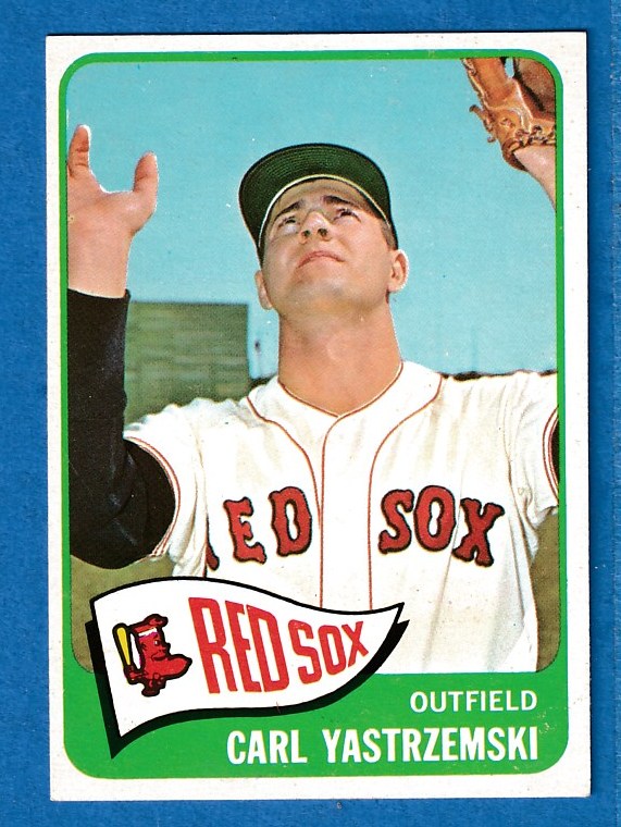 1965 Topps #385 Carl Yastrzemski (Red Sox) Baseball cards value