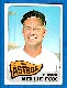 1965 Topps #485 Nellie Fox (Astros)