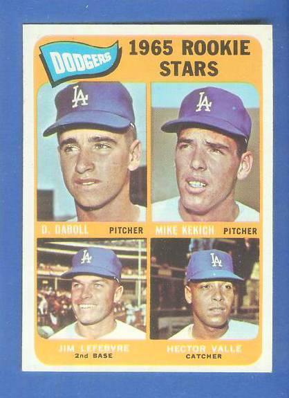 1965 Topps #561 Jim Lefebvre ROOKIE (Dodgers) Baseball cards value