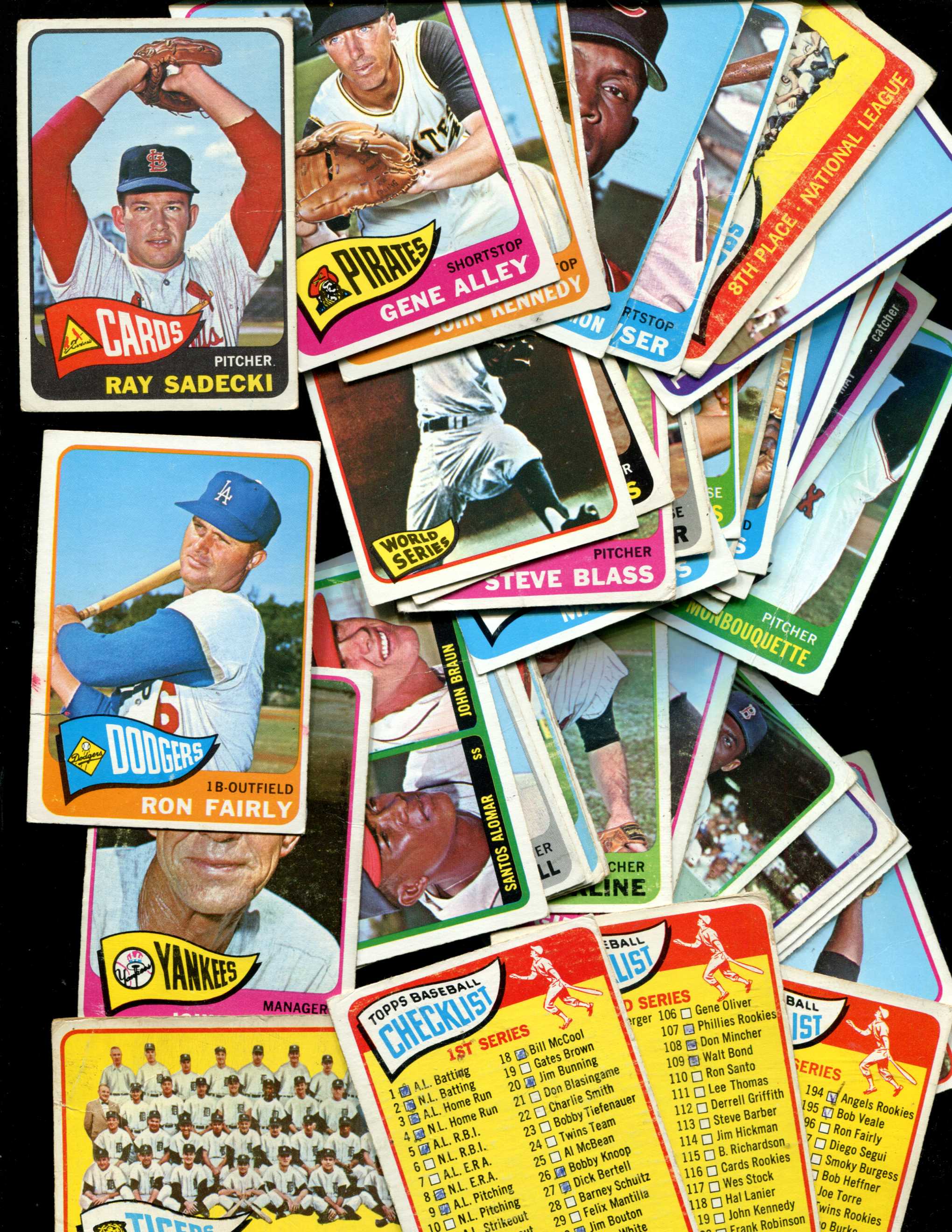 1965 O-Pee-Chee/OPC  - Lot of (39) mostly different Baseball cards value