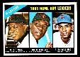 1966 Topps #217 N.L. Home Run Leaders (Willie Mays,Willie McCovey)