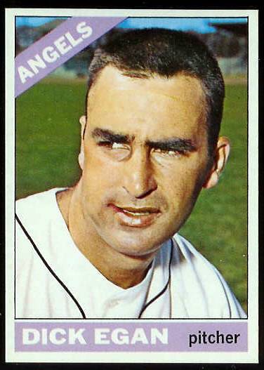 1966 Topps #536 Dick Egan SCARCE HI# [#] (Angels) Baseball cards value