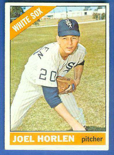 1966 Topps #560 Joel Horlen SCARCE HI# [#] (White Sox) Baseball cards value