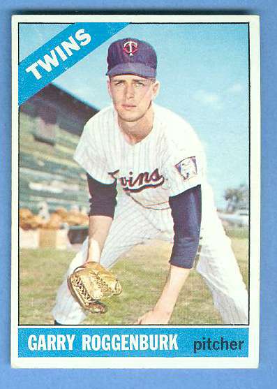 1966 Topps #582 Garry Roggenburk SCARCE HI# (Twins) Baseball cards value