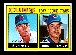 1967 Topps #608 Cubs ROOKIES (Rich Nye,John Upham)