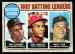 1968 Topps #  1 N.L. Batting Leaders (Roberto Clemente)