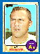 1968 Topps #385 Jim 'Catfish' Hunter [#a] (A's)