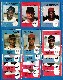 1968 Atlantic Oil Play Ball  - Lot of (15) w/ROBERTO CLEMENTE (poor) !!!