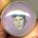 1968 Baseball Marbles #53 Johnny Bench [small head] PURPLE