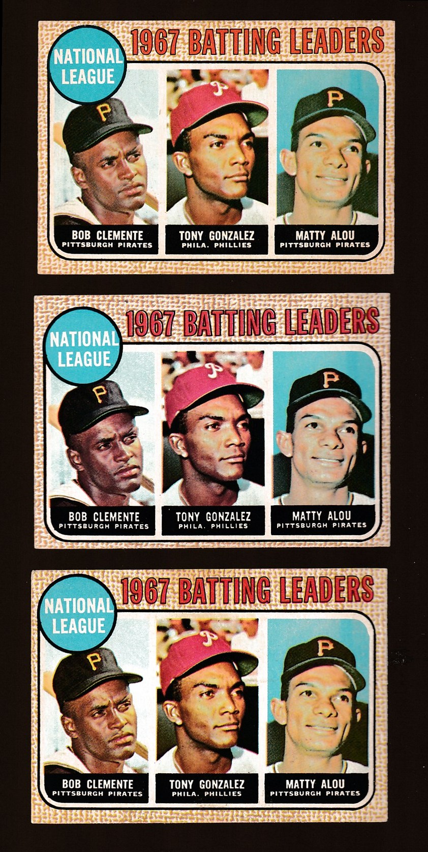1968 O-Pee-Chee/OPC #  1 Batting Leaders w/Roberto Clemente Baseball cards value
