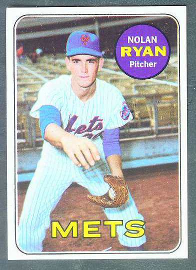 1969 Topps #533 Nolan Ryan (Mets) Baseball cards value