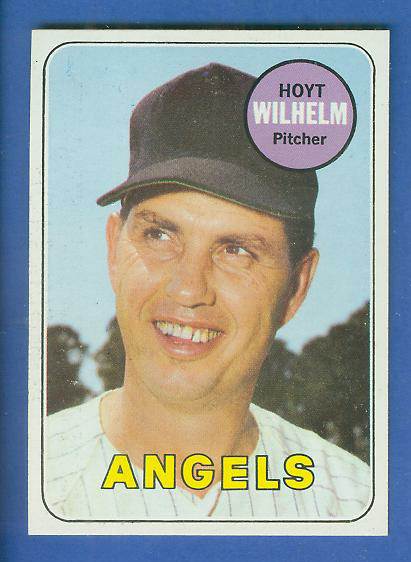 1969 Topps #565 Hoyt Wilhelm (Angels) Baseball cards value