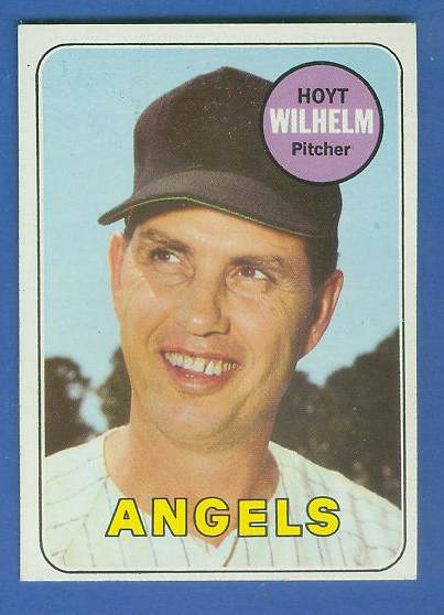 1969 Topps #565 Hoyt Wilhelm (Angels) Baseball cards value