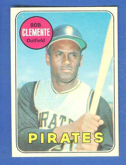 1969 O-Pee-Chee/OPC # 50 Roberto Clemente [#] (Pirates) Baseball cards value