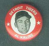 1969 MLBPA Pins #13 Al Kaline (Tigers) Baseball cards value