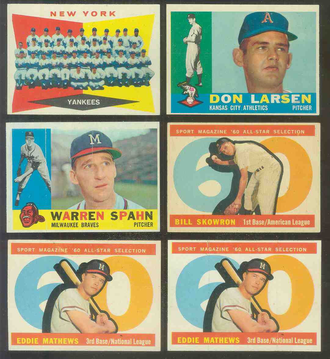 1960 Topps 164 Reds TEAM card [] (Checklist on back)