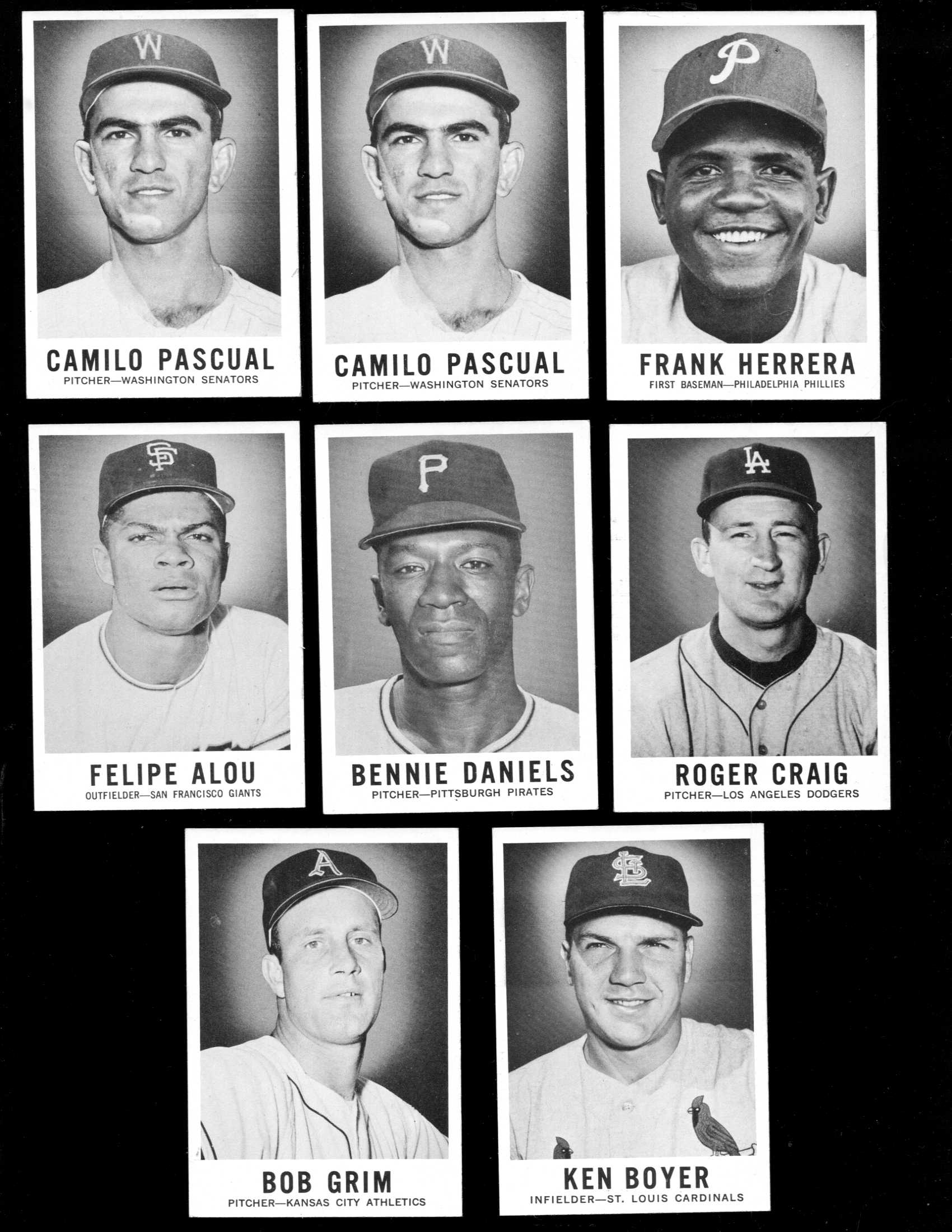 1960 Leaf #  6 Felipe Alou (Giants) Baseball cards value