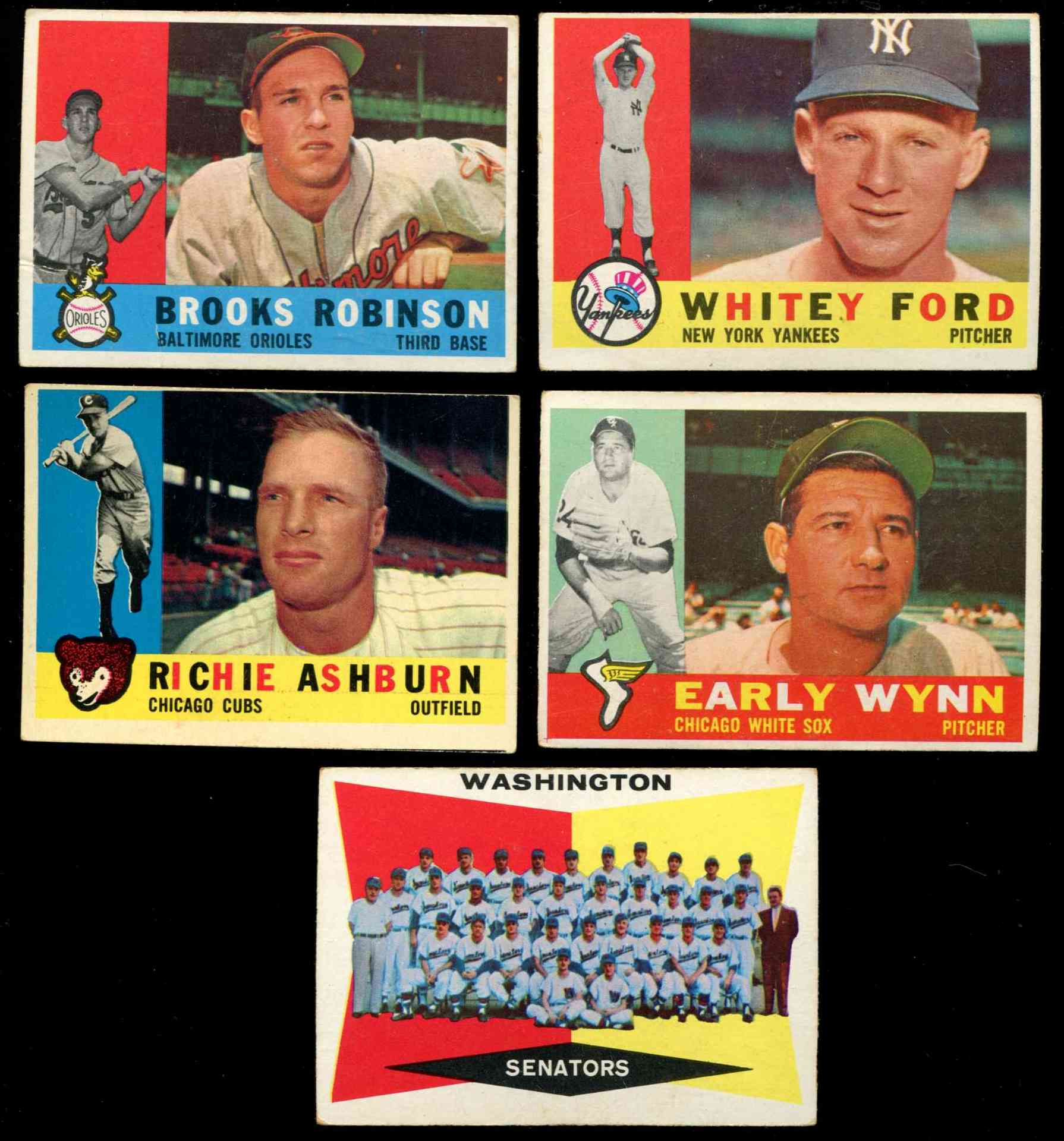 1960 Topps # 35 Whitey Ford (Yankees) Baseball cards value
