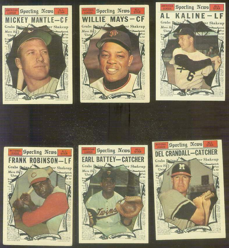 1961 Topps #582 Earl Battey All-Star SCARCE HIGH # (Twins)