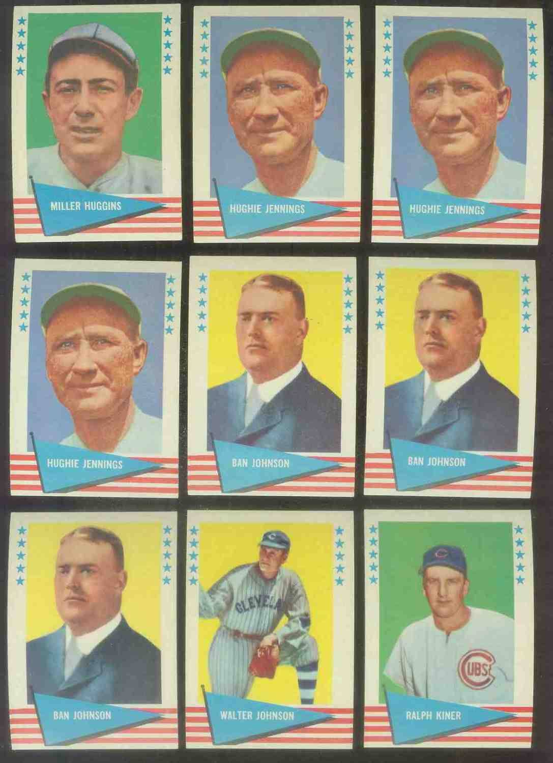 1961 Fleer # 50 Ralph Kiner (Cubs) Baseball cards value