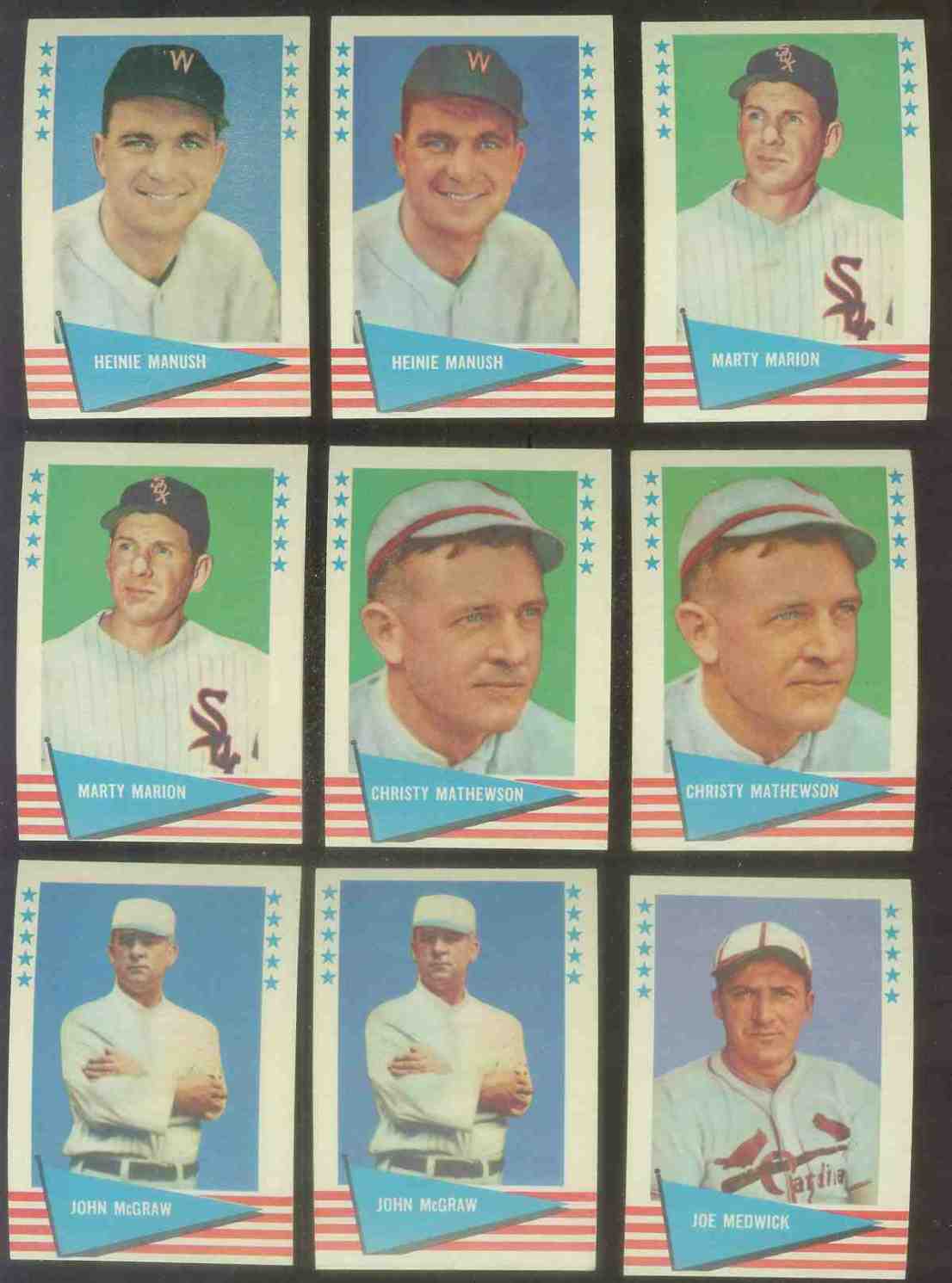 1961 Fleer # 60 John McGraw Baseball cards value