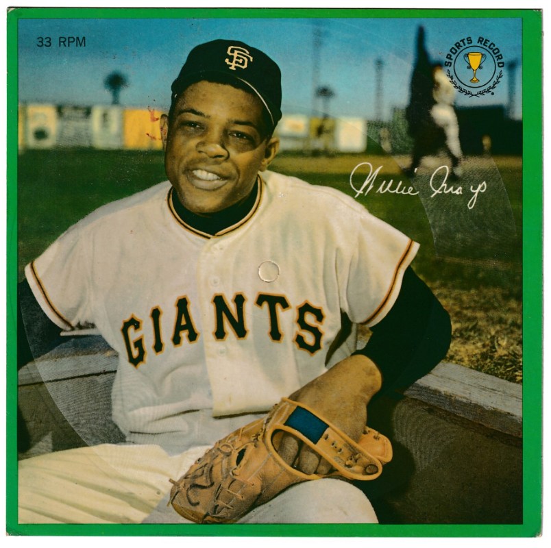  1962 Auravision Record - Willie Mays (Giants) Baseball cards value