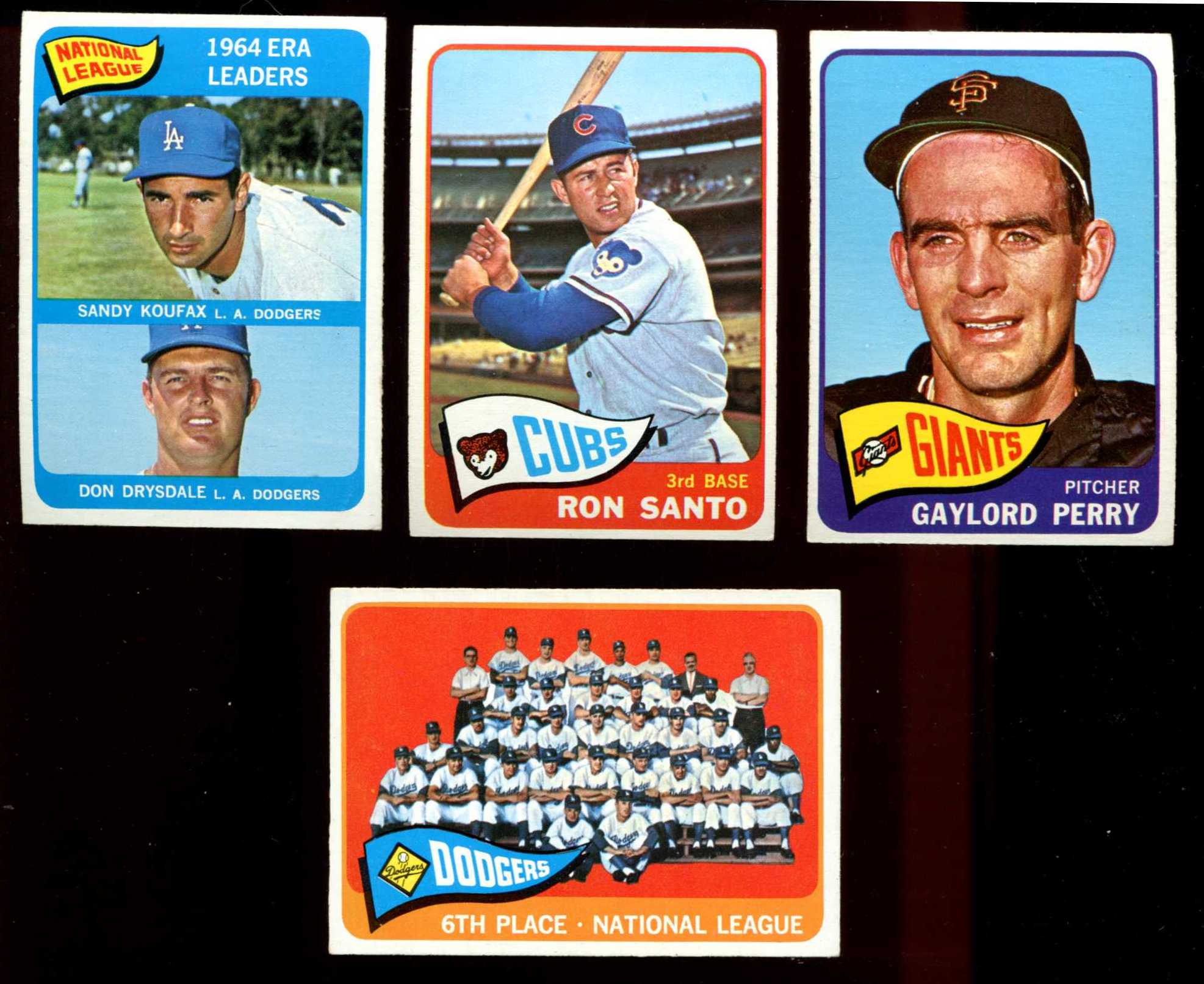 1965 O-Pee-Chee/OPC #110 Ron Santo (Cubs) Baseball cards value