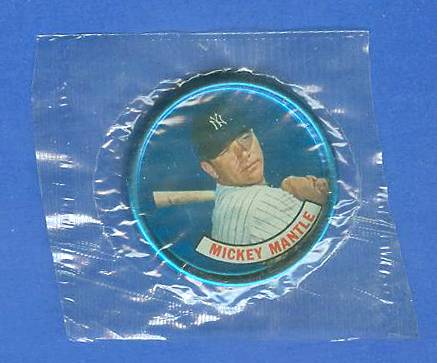 1965 Old London Coin - MICKEY MANTLE - SEALED in original CELLOPHANE !!! Baseball cards value