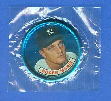 1965 Old London Coin - ROGER MARIS - SEALED in original CELLOPHANE !!! Baseball cards value