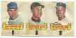  1966 Topps RUB-OFFS  - w/Juan Marichal center of uncut 3 Rub-Off strip !!!