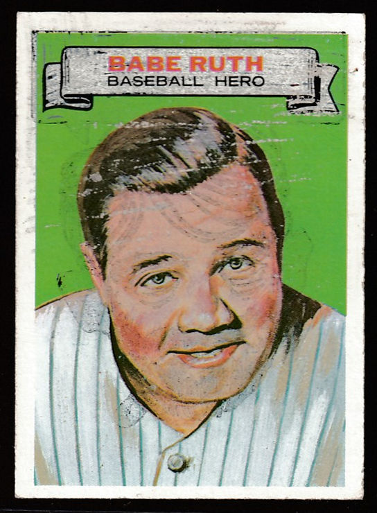 1967 Topps WHO AM I? #12 BABE RUTH (Yankees) Baseball cards value