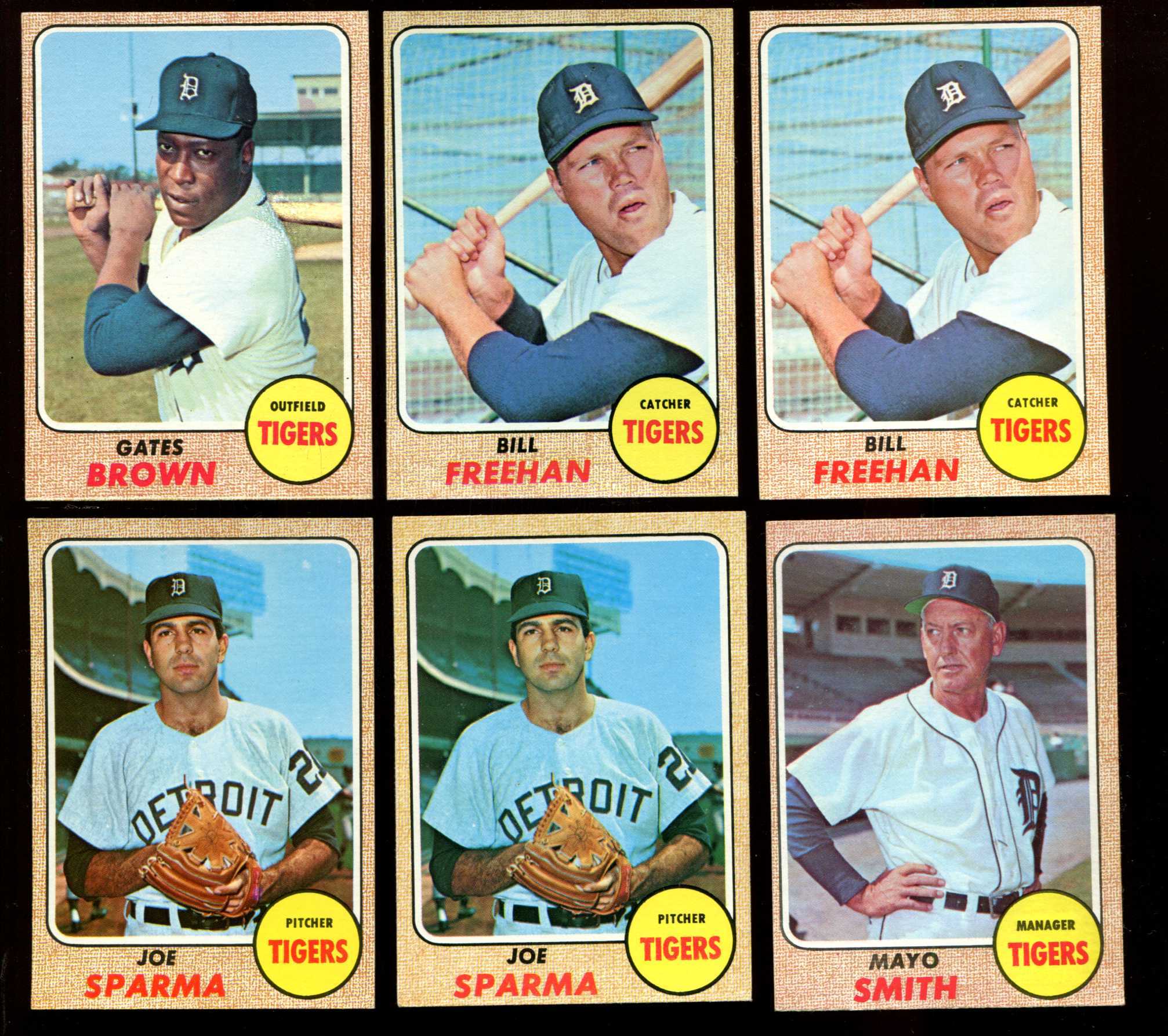 1968 Topps #470 Bill Freehan (Tigers) Baseball cards value