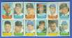 1969 Topps STAMP PANEL [h]- Julian Javier,DON DRYSDALE,BILLY WILLIAMS