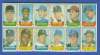 1969 Topps STAMP PANEL [h]- Larry Dierker, ERNIE BANKS, ROBERTO CLEMENTE