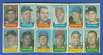 1969 Topps STAMP PANEL [h]- Nelson Briles, HANK AARON, Jim Kaat